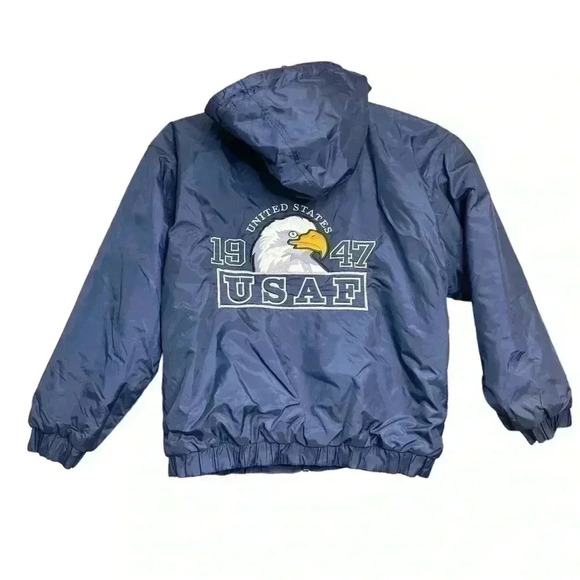United States Air Force Hooded Jacket Kid size M - Picture 1 of 6